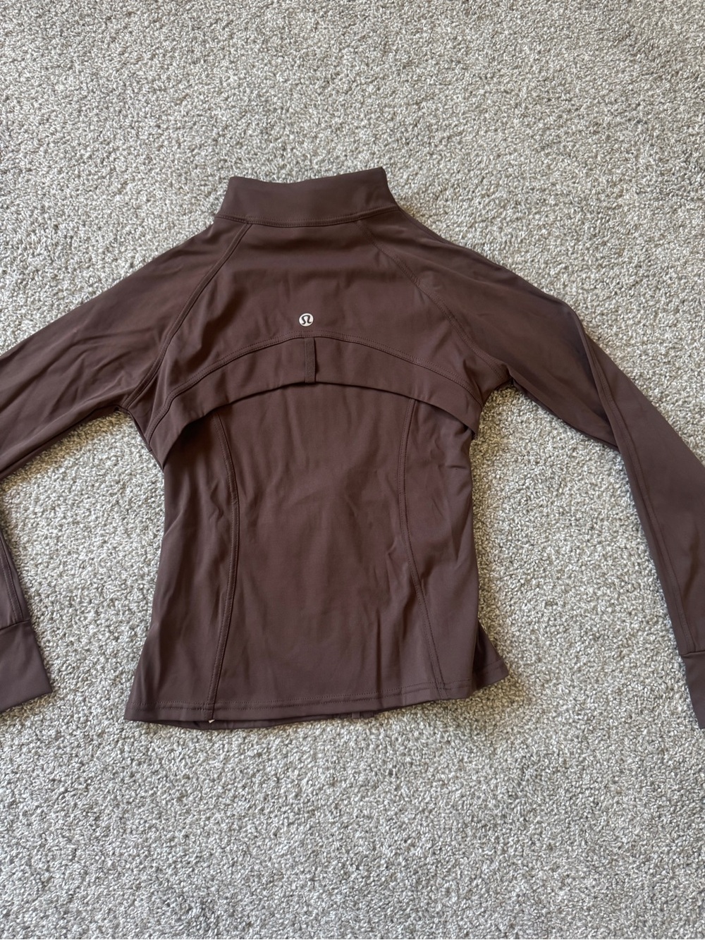 lululemon define brown jacket size 6